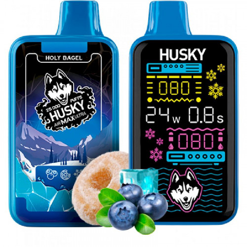 Husky Air Max Ultra Strong 25000 Holy Bagel (Пончик с Черникой)