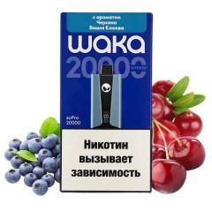 WAKA soPro 20000 - Черника Вишня Клюква